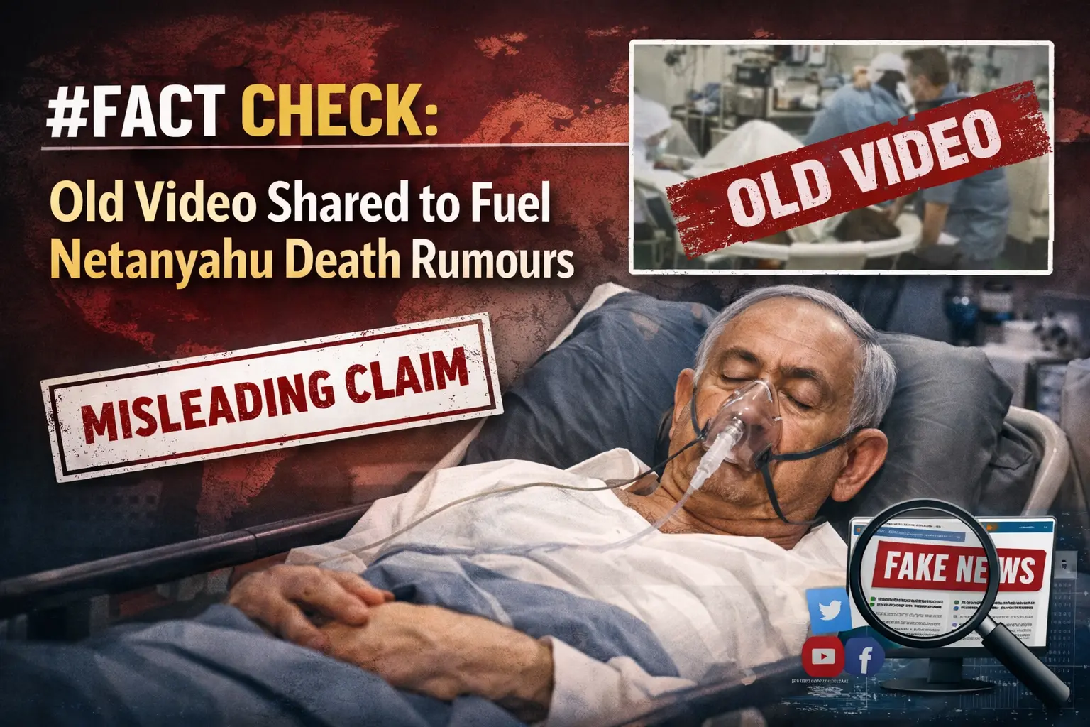 #Fact Check: Old Video Shared to Fuel Netanyahu Death Rumours