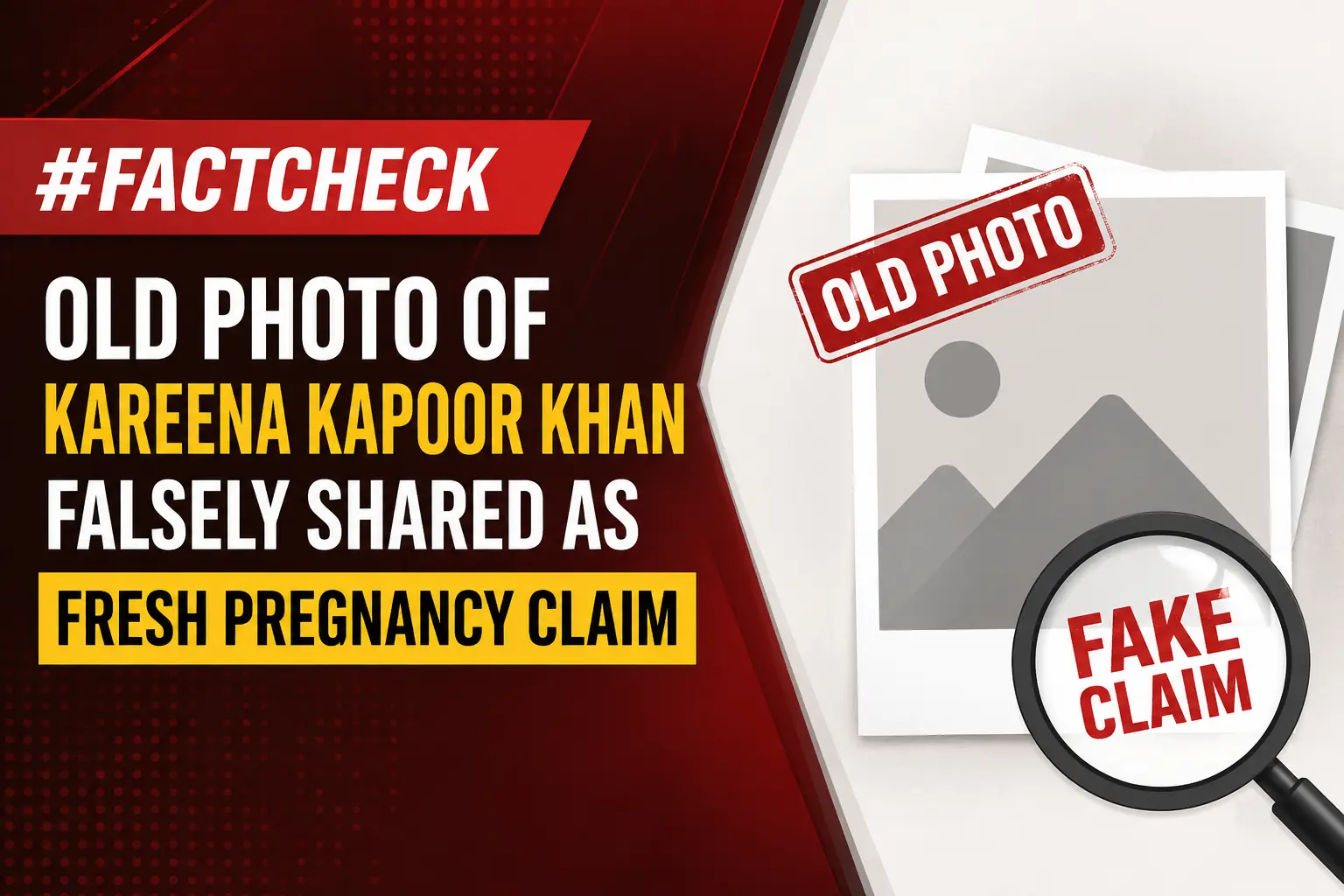 #FactCheck-Old Photo of Kareena Kapoor Khan Falsely Shared as Fresh Pregnancy Claim