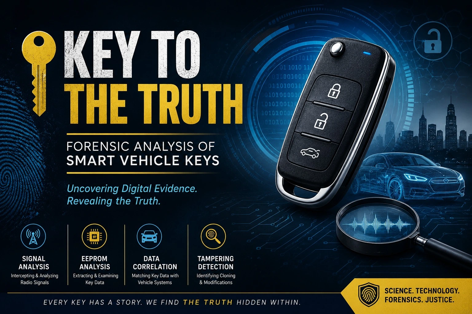 Key to the Truth: Forensic Analysis of Smart Vehicle Keys.