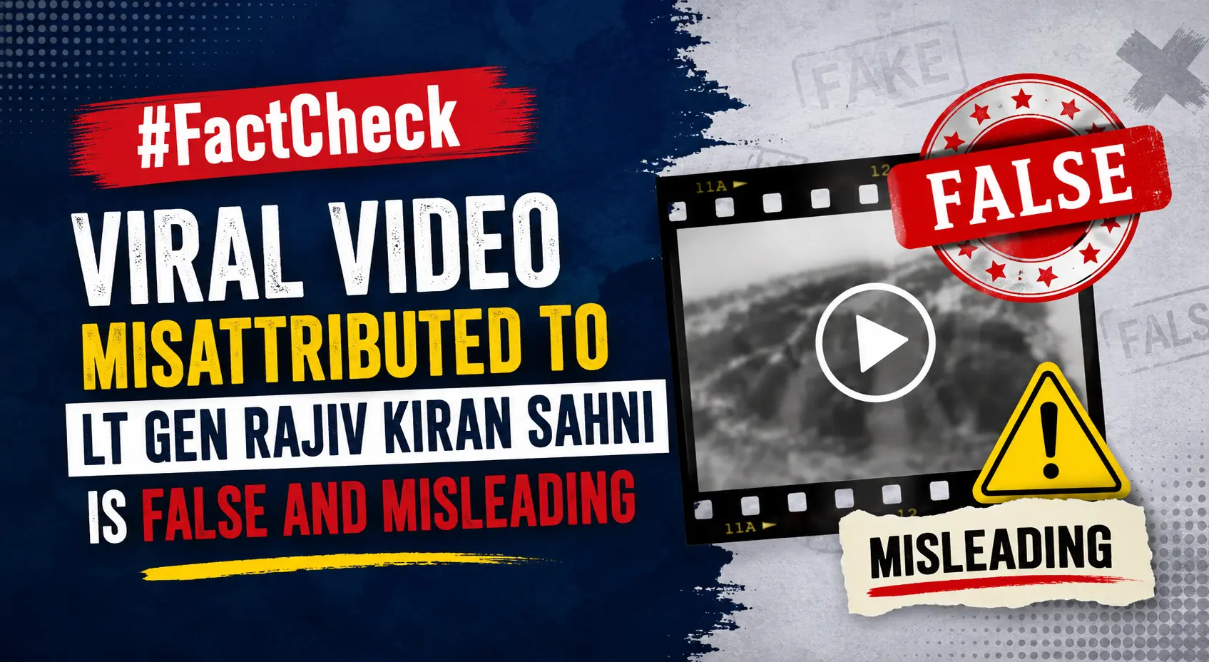 #FactCheck- Viral Video Misattributed to Lt Gen Rajiv Kiran Sahni Is False and Misleading