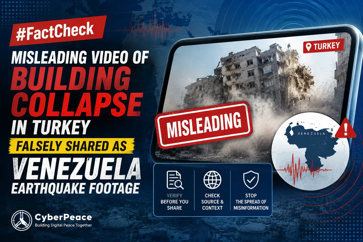 #FactCheck-Misleading Video of Building Collapse in Turkey Falsely Shared as Venezuela Earthquake Footage