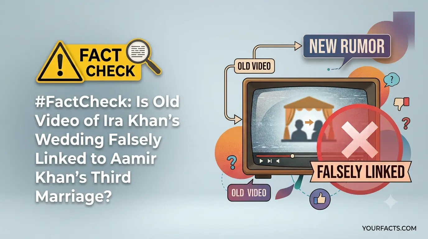 #FactCheck-Old Video of Ira Khan’s Wedding Falsely Linked to Aamir Khan’s Third Marriage 