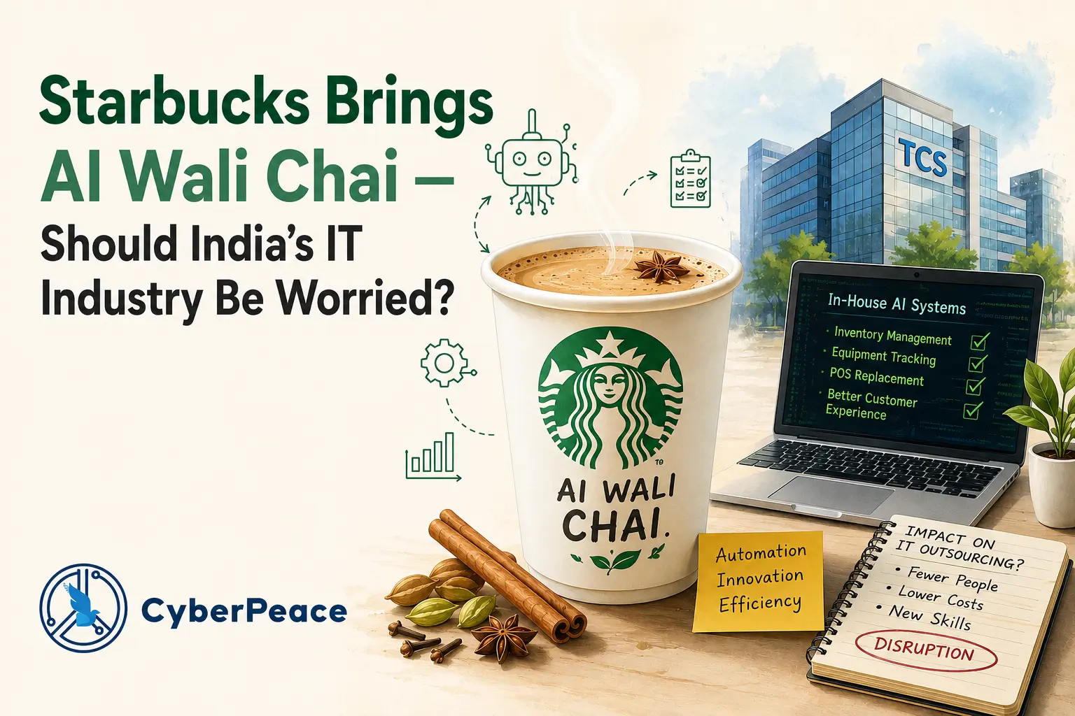 Starbucks Brings AI Wali Chai — Should India's IT Industry Be Worried?