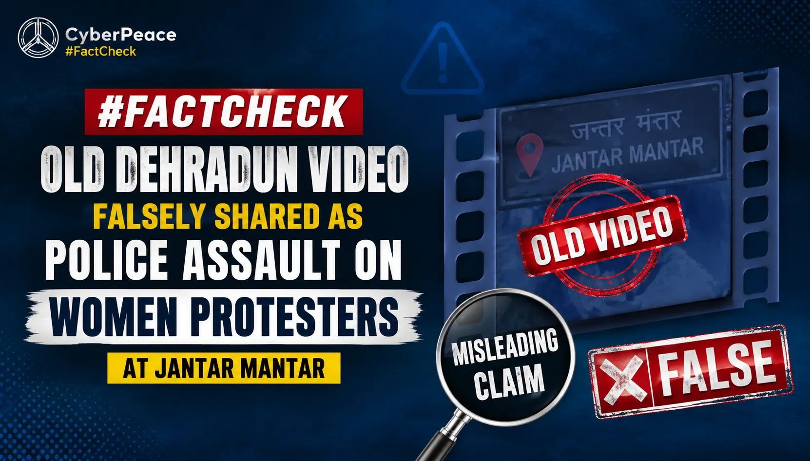 #FactCheck-Old Dehradun Video Falsely Shared as Police Assault on Women Protesters at Jantar Mantar