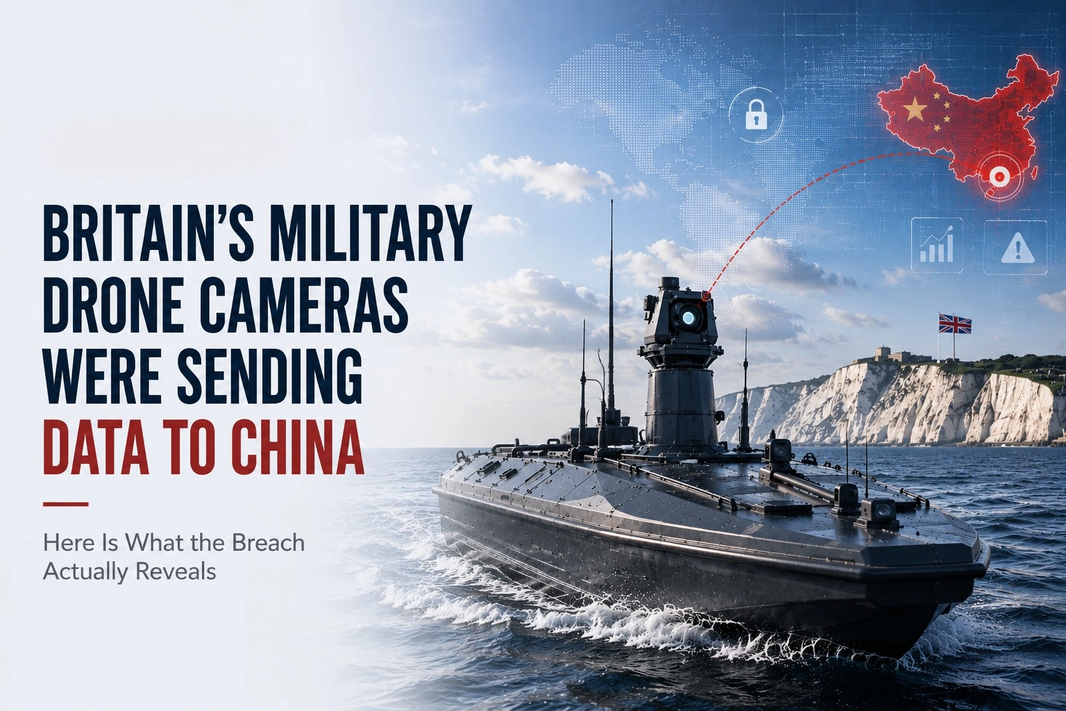 Britain's Military Drone Cameras Were Sending Data to China | Here Is What the Breach Actually Reveals