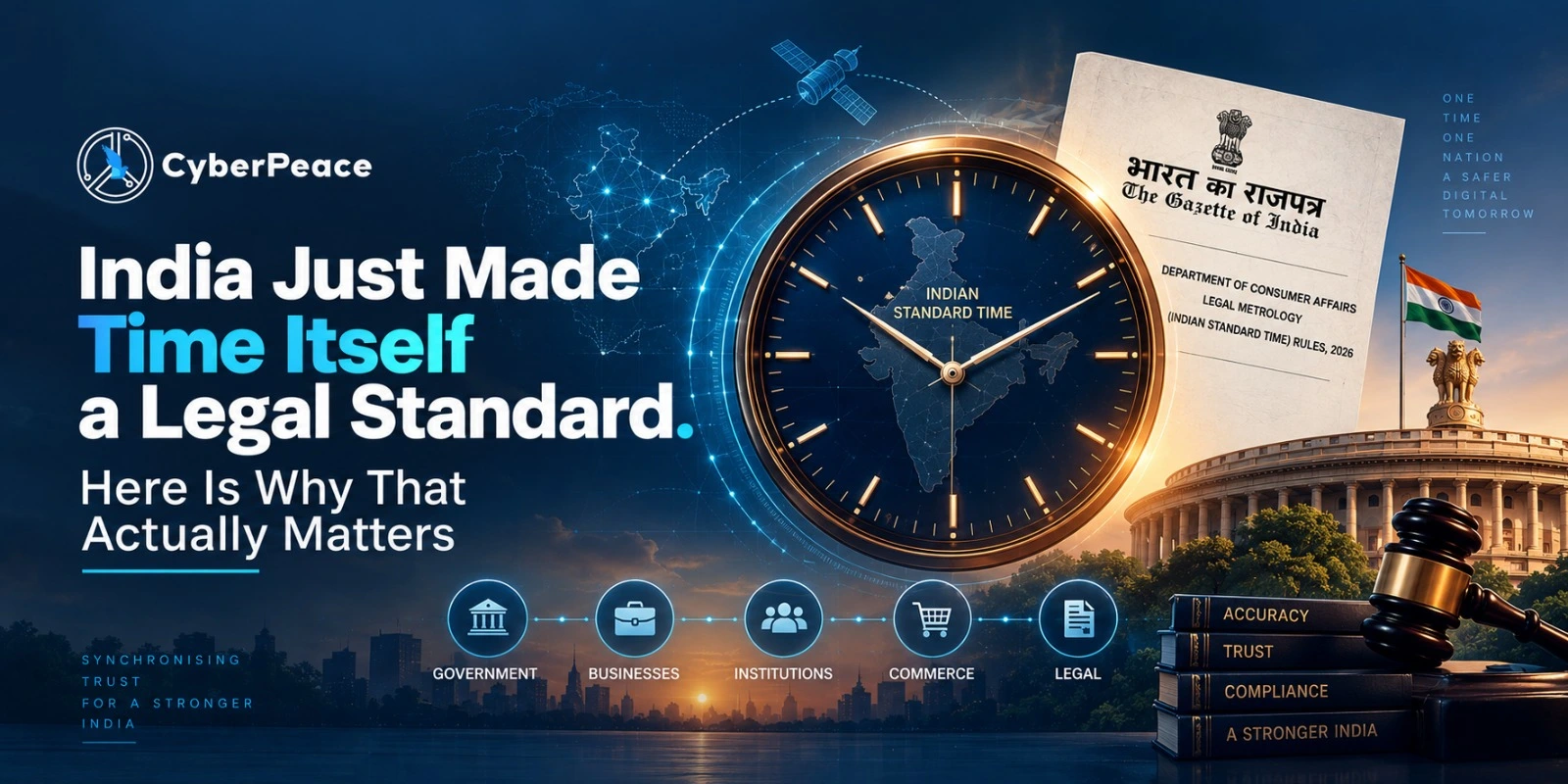 India Just Made Time Itself a Legal Standard. Here Is Why That Actually Matters