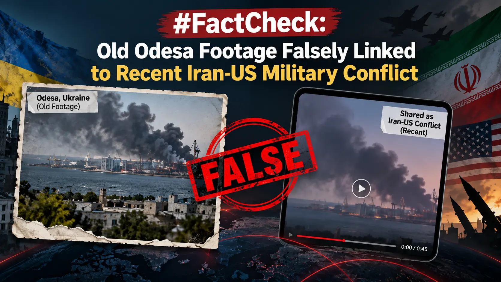 #FactCheck: Old Odesa Footage Falsely Linked to Recent Iran-US Military Conflict