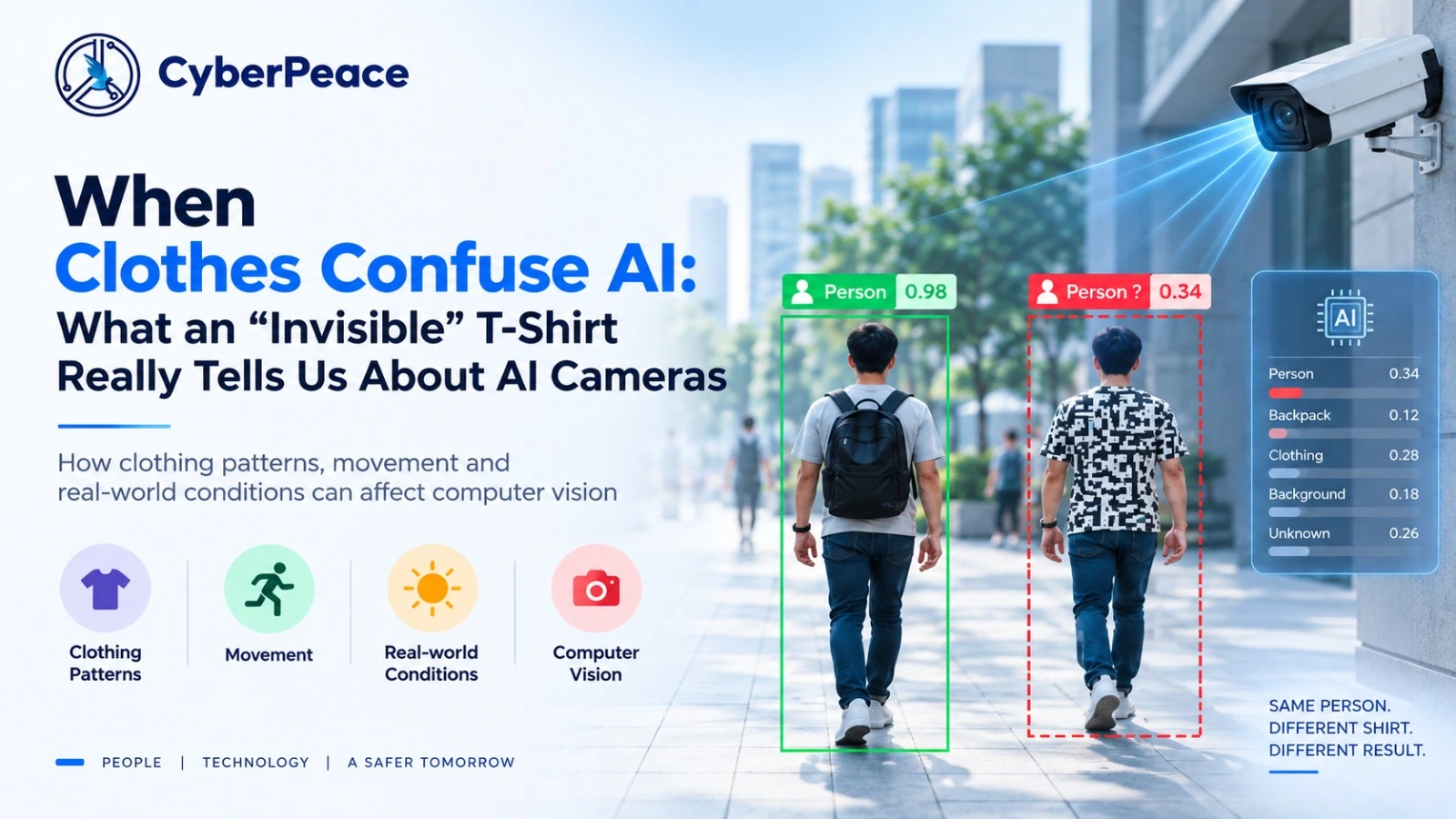 When Clothes Confuse AI: What an “Invisible” T-Shirt Really Tells Us About AI Cameras
