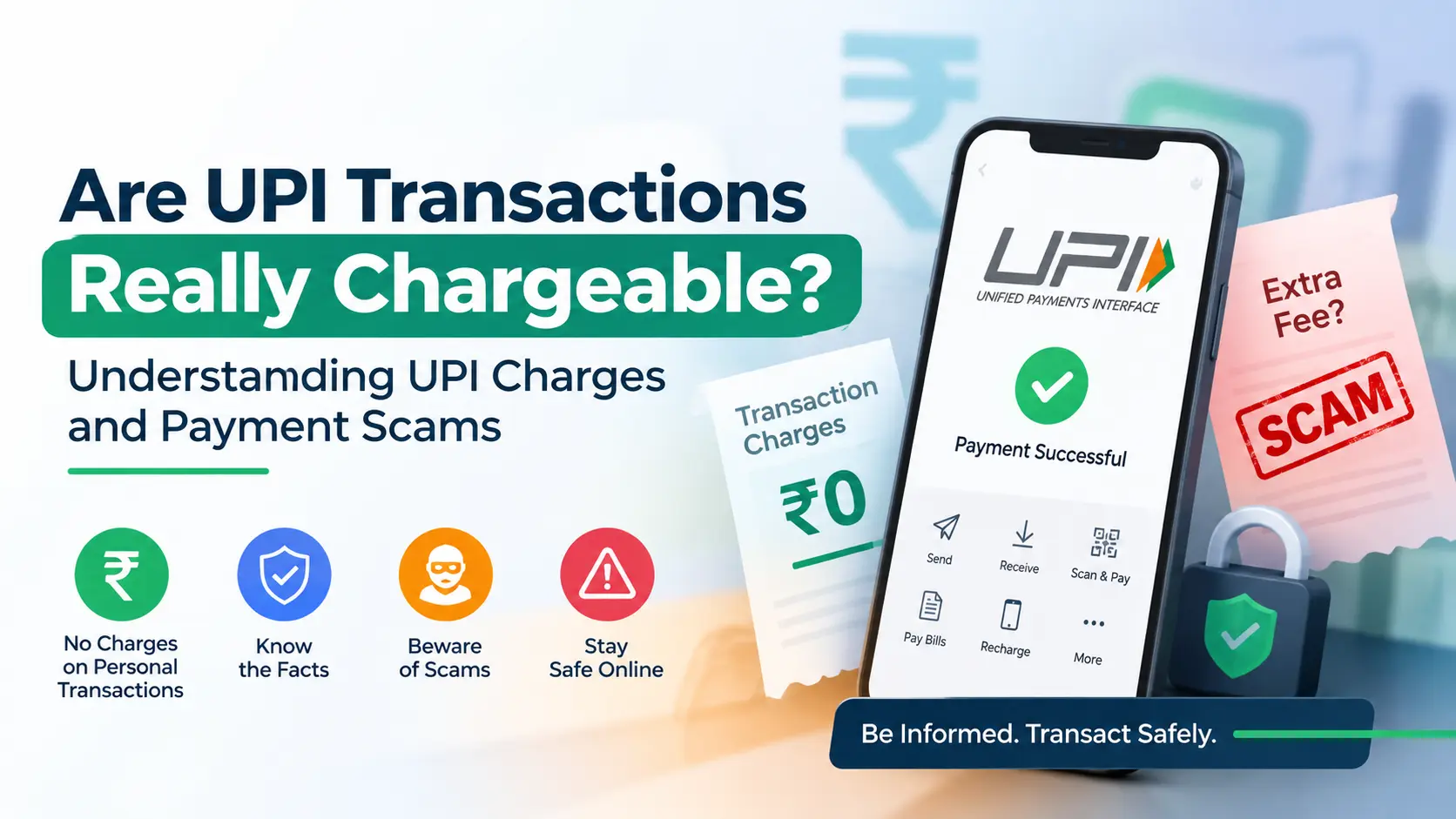 Are UPI Transactions Really Chargeable? Understanding UPI Charges and Payment Scams