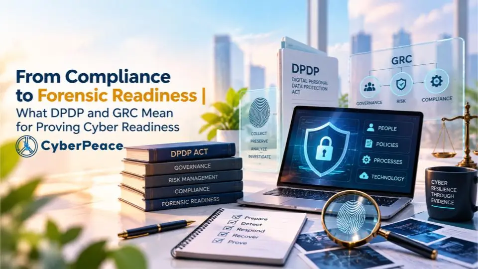 From Compliance to Forensic Readiness | What DPDP and GRC Mean for Proving Cyber Readiness