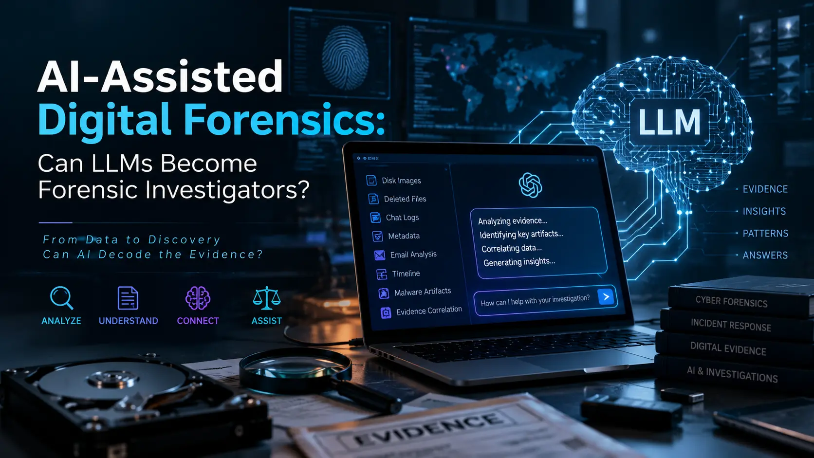 AI-Assisted Digital Forensics: Can LLMs Become Forensic Investigators?