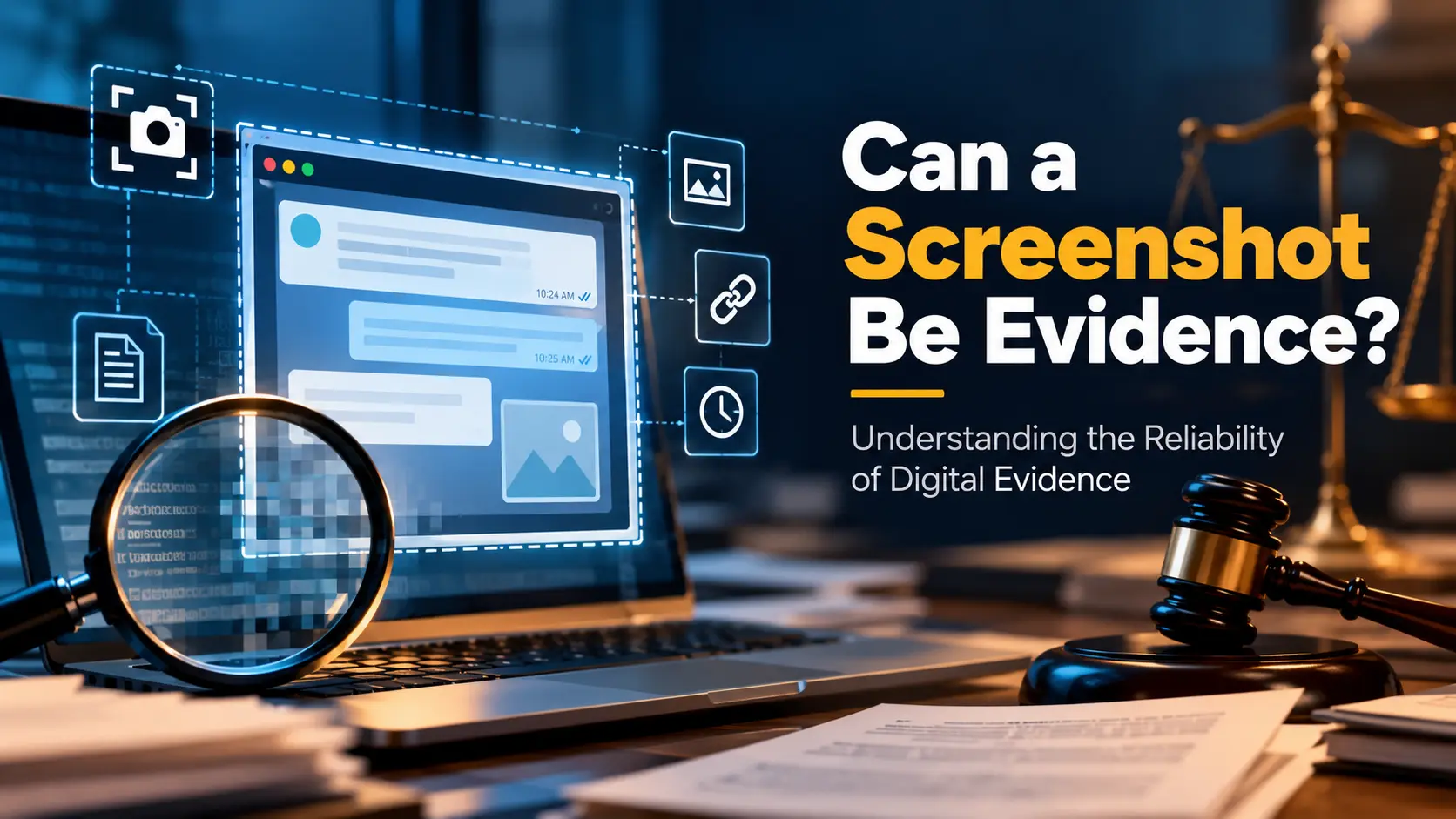 Can a Screenshot Be Evidence? | Understanding the Reliability of Digital Evidence