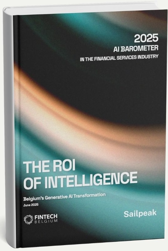 3d design of AI report ebook