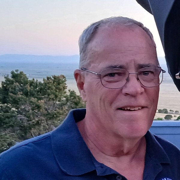 Mark Cunningham, NASA/JPL Solar System Ambassador, who leads night-sky tours at Kosmos