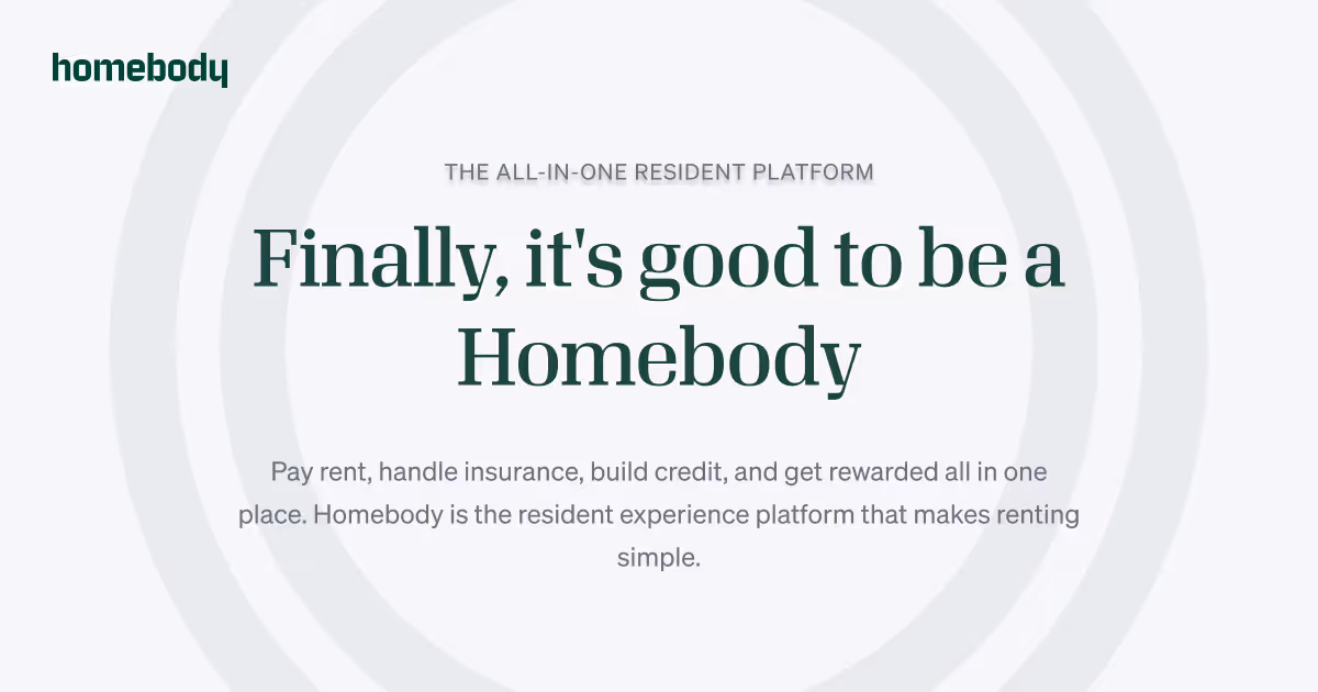 Homebody | Renting that works for you