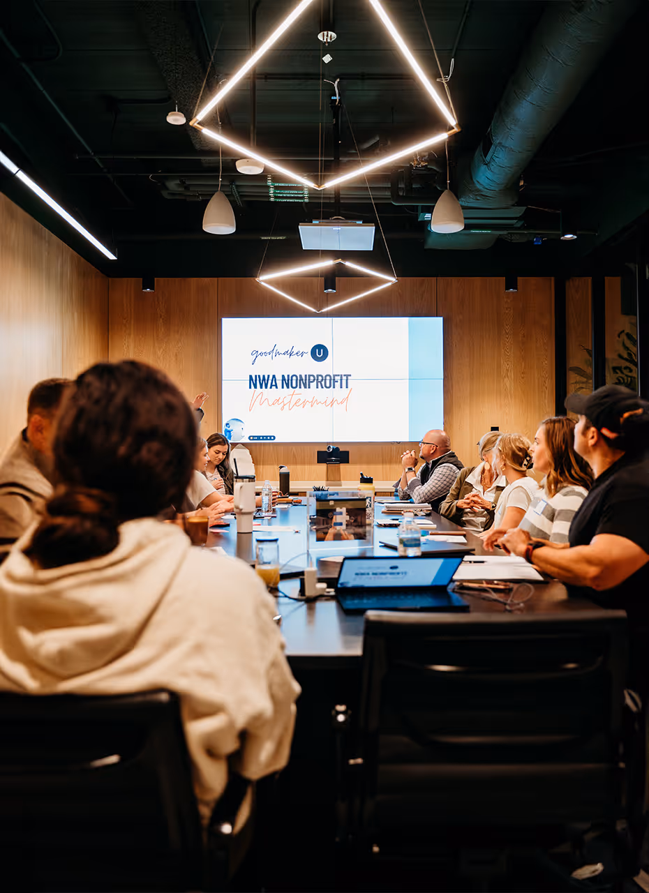 Our meeting in conference room