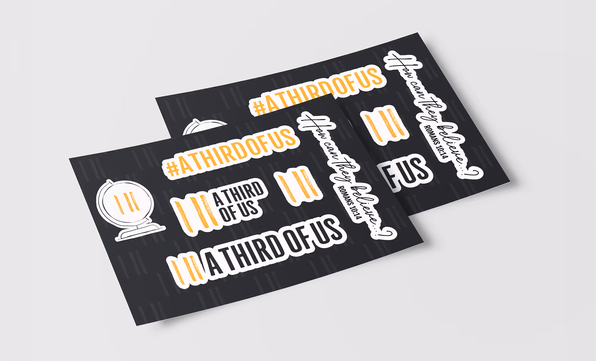 Campaign visuals for A Third of Us