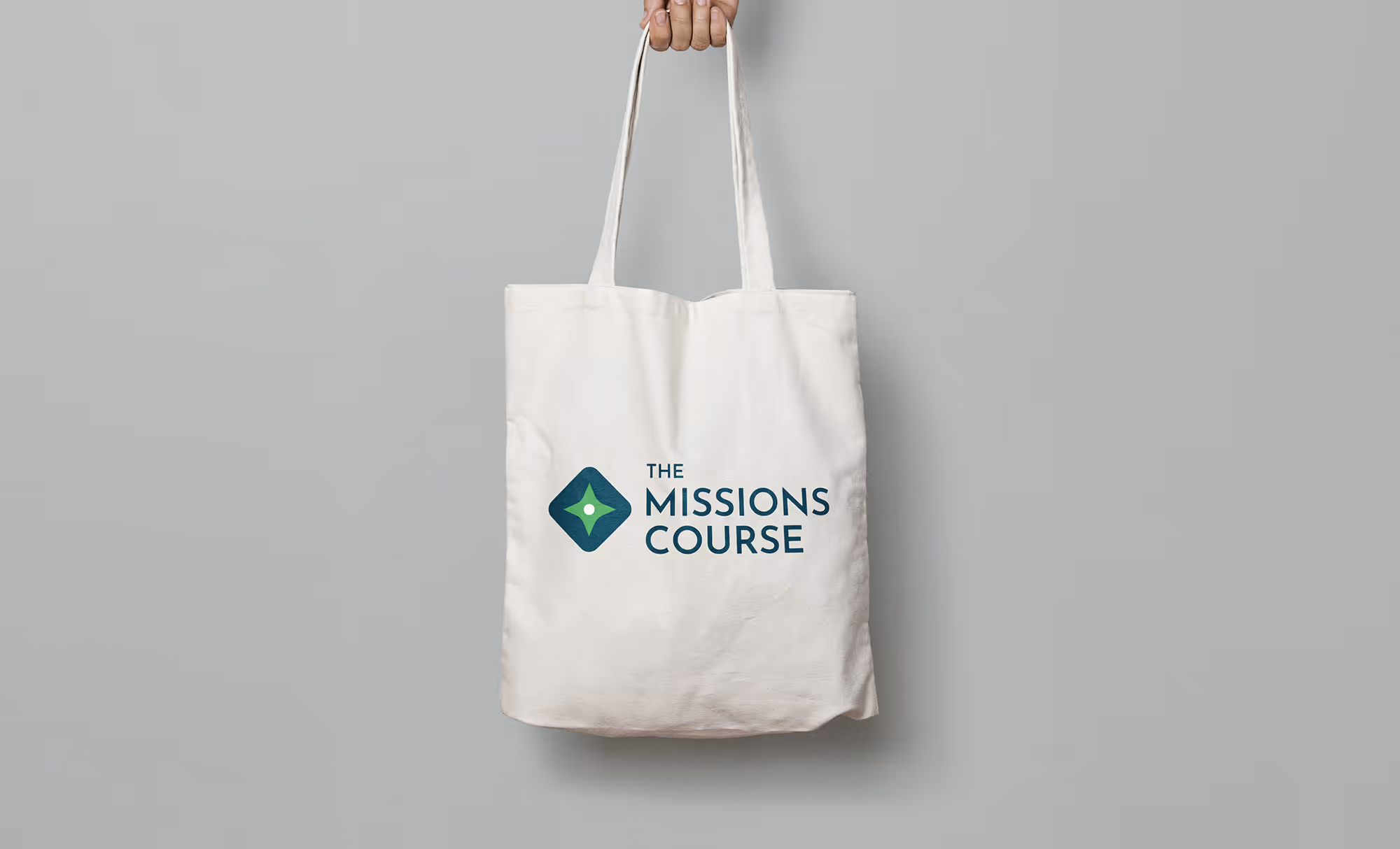 The Missions Course branding visuals