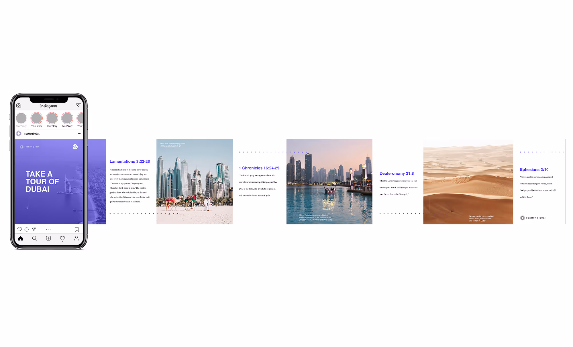 Scatter Global website design