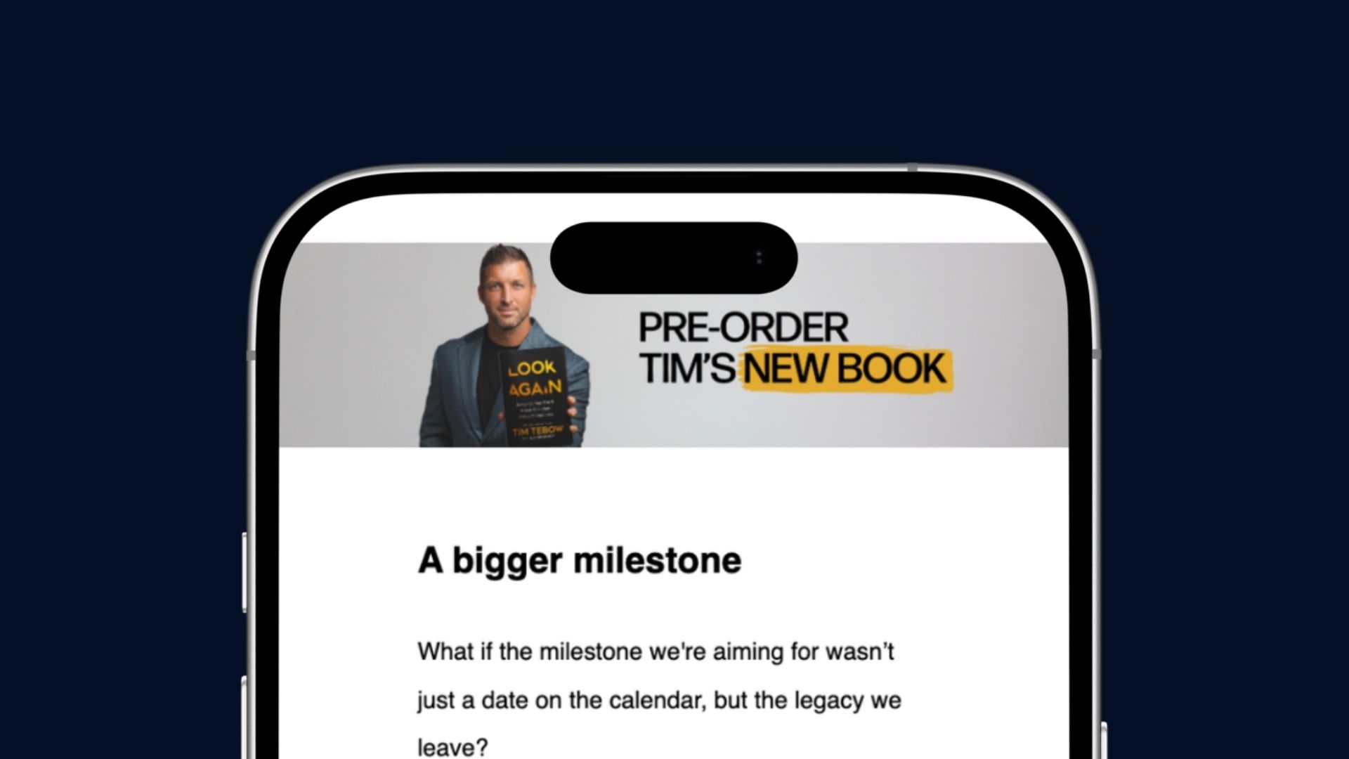 Newsletter Engagement for The Tebow Group