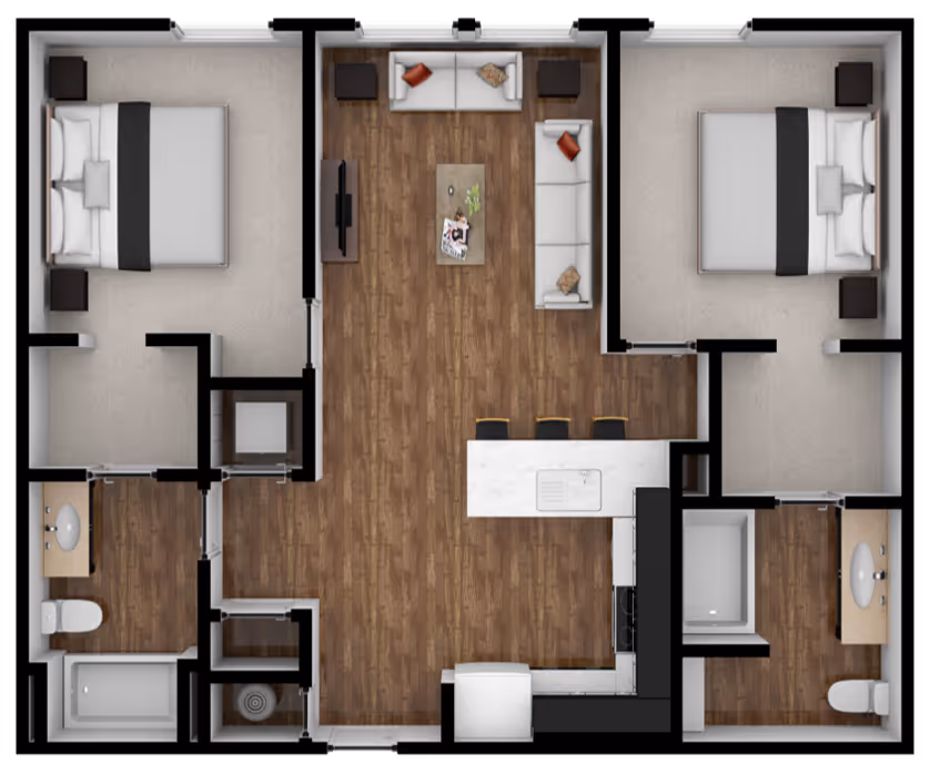 2 Bedroom