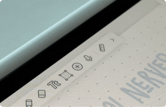 Click the Audio Recording button in Notability to record lectures and meetings, and turn them into notes in real-time.