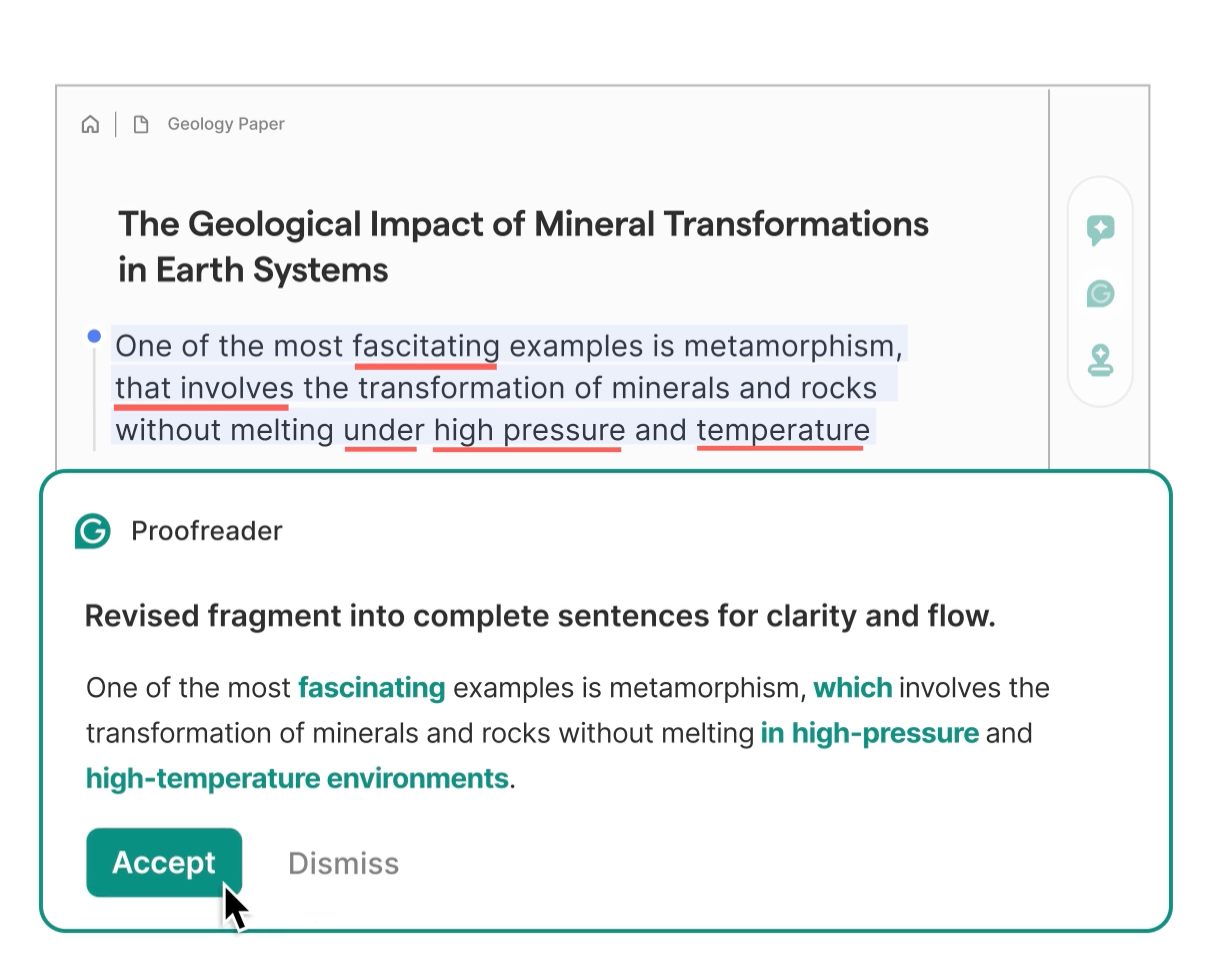 Grammarly is an AI-powered grammar checker and proofreader.