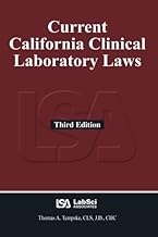Current California Clinical Laboratory Laws