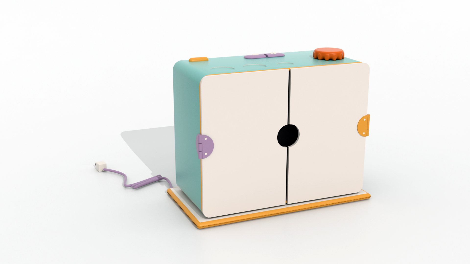 Play box on charger