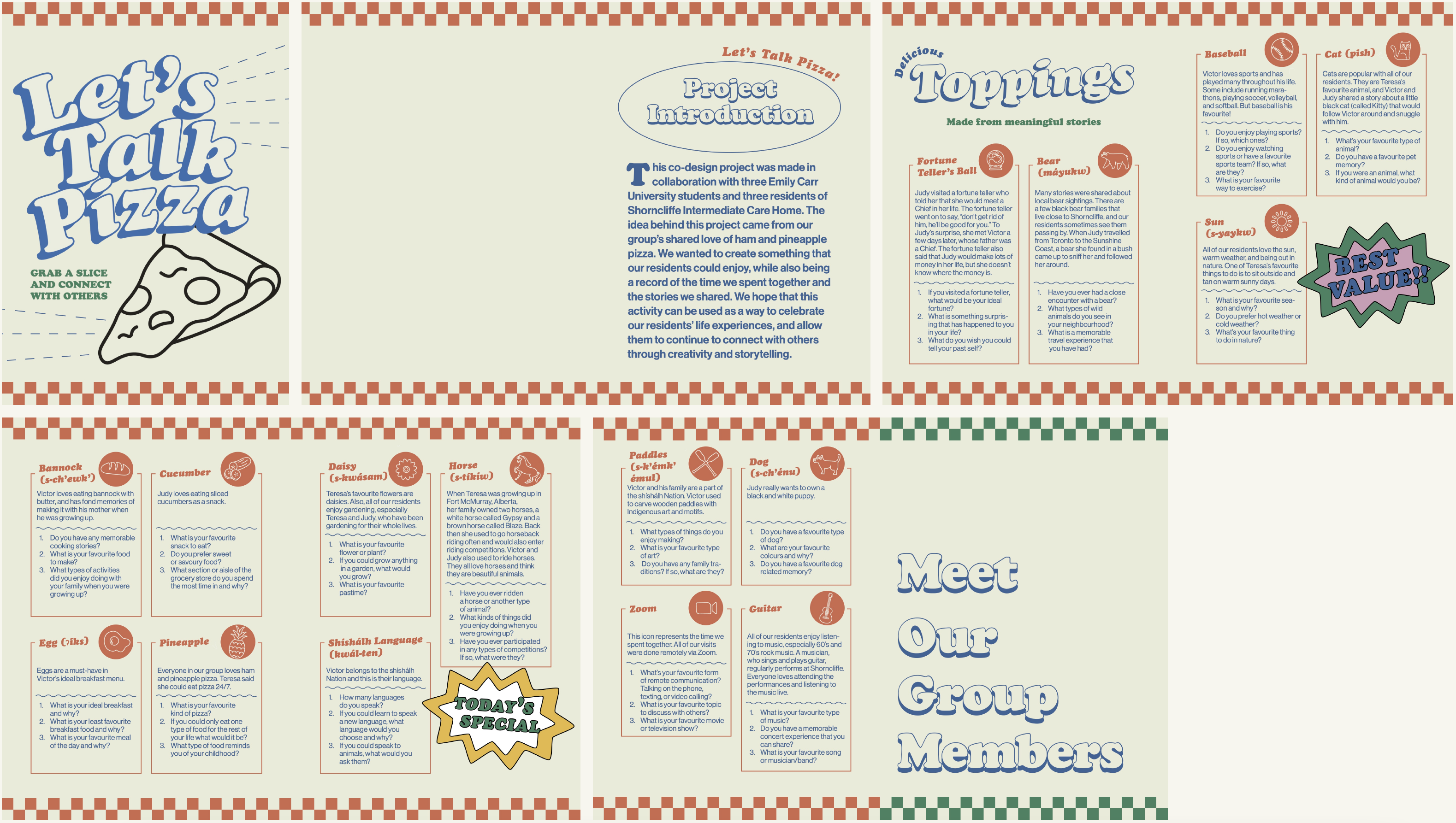 Menu Booklet