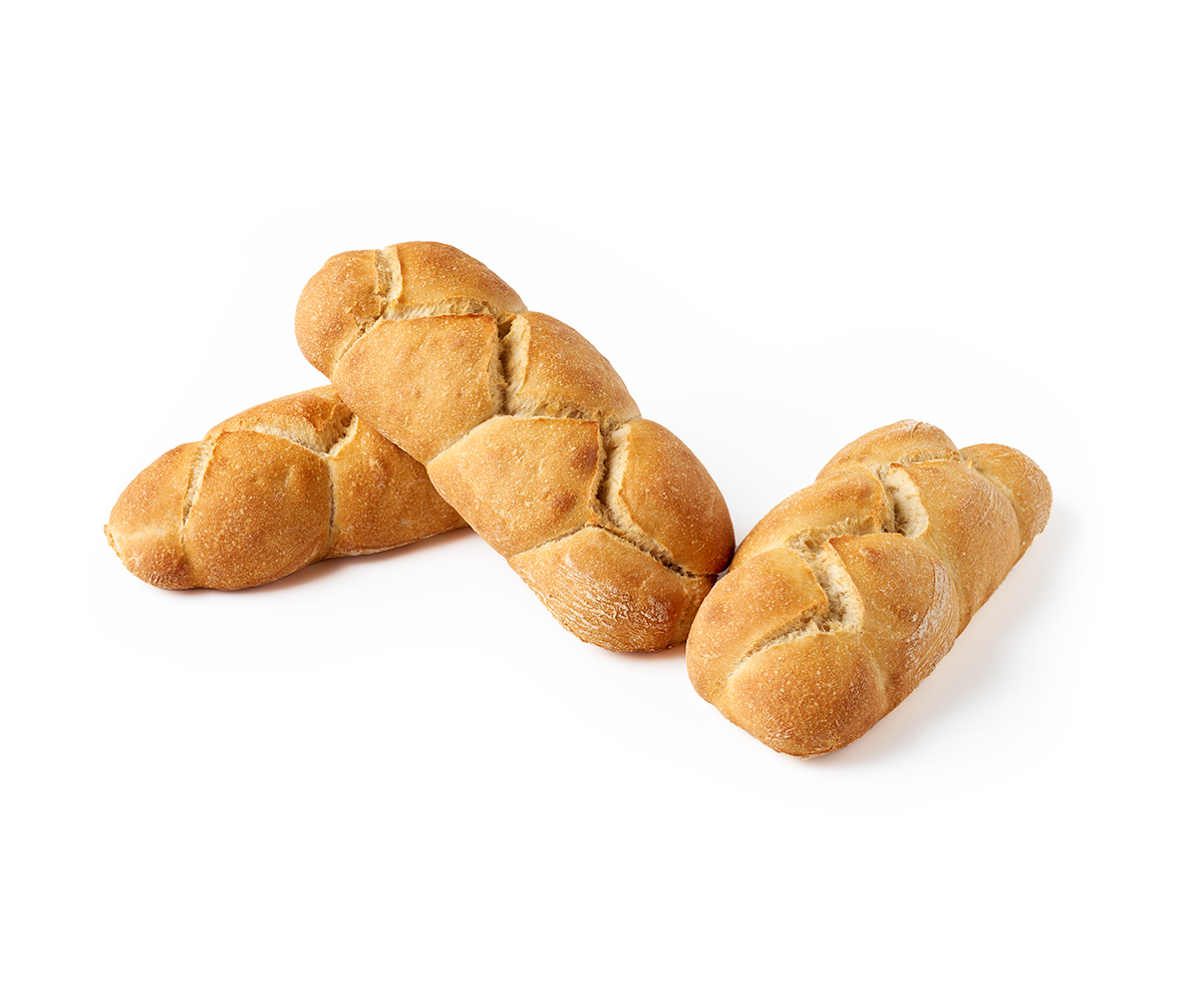 Pain d'Amis is een bijzonder veelzijdig breekbroodje van desemdeeg, met een dunne krokante korst en een mals kruim.