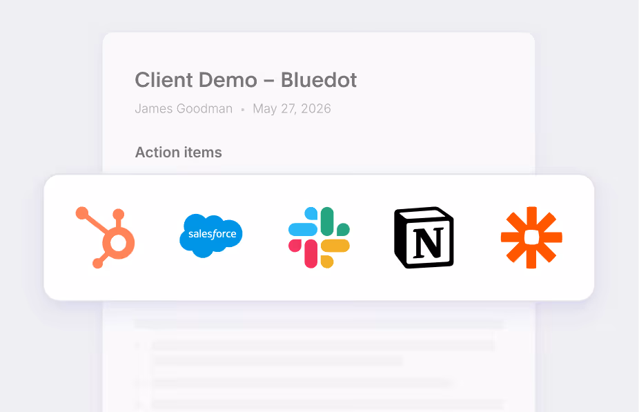 Post-meeting automation