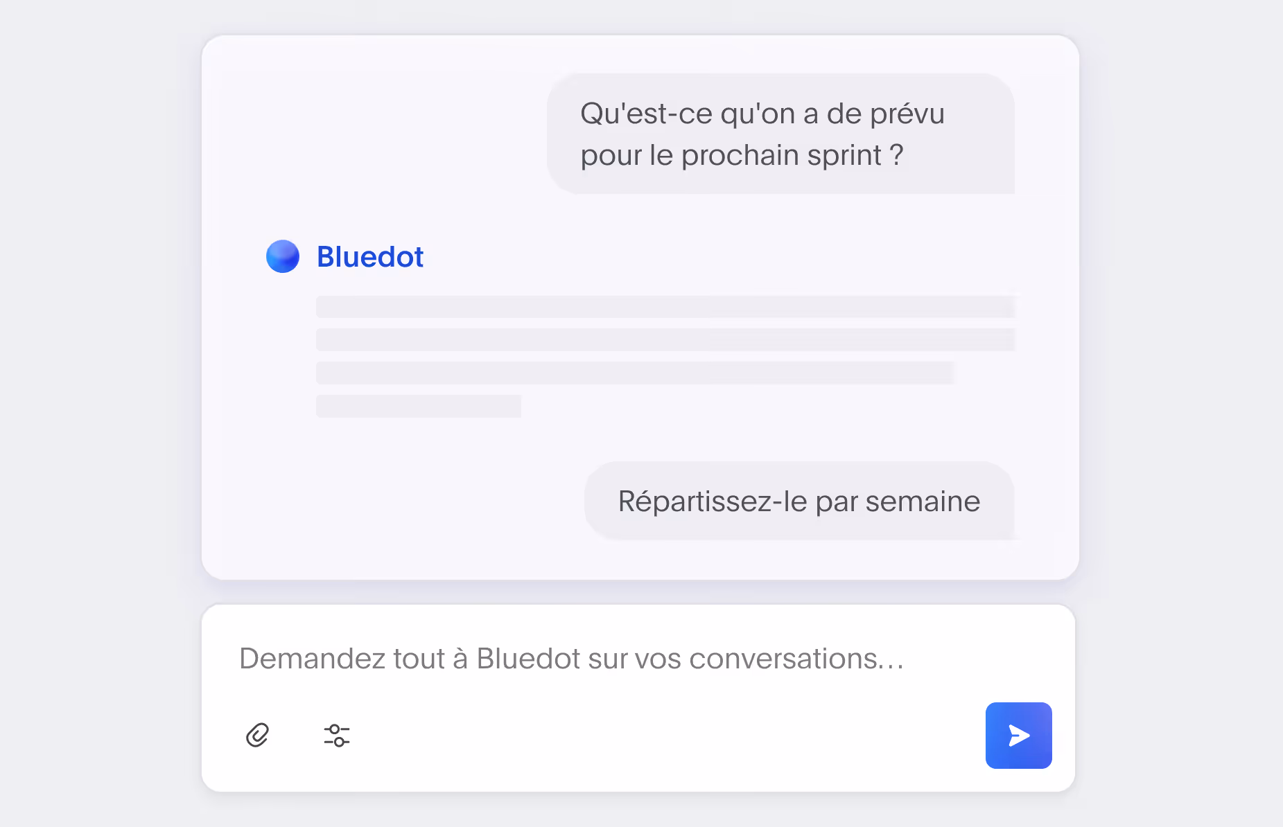 Instant answers across meetings