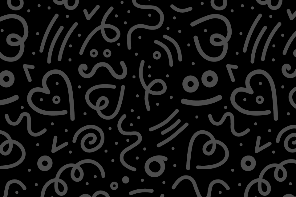 Giftwrapping paper for a digital design agency called Informaat in black