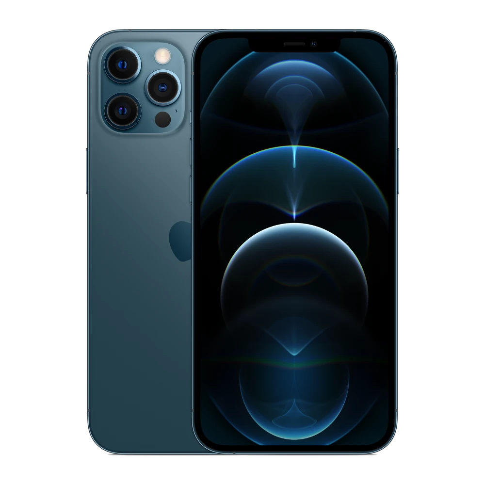 iPhone 12 Pro Max Bleu Pacifique reconditionné – vue 2