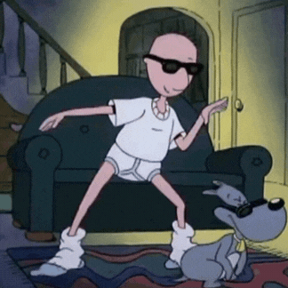 The three women from the TV Show Friends embracing