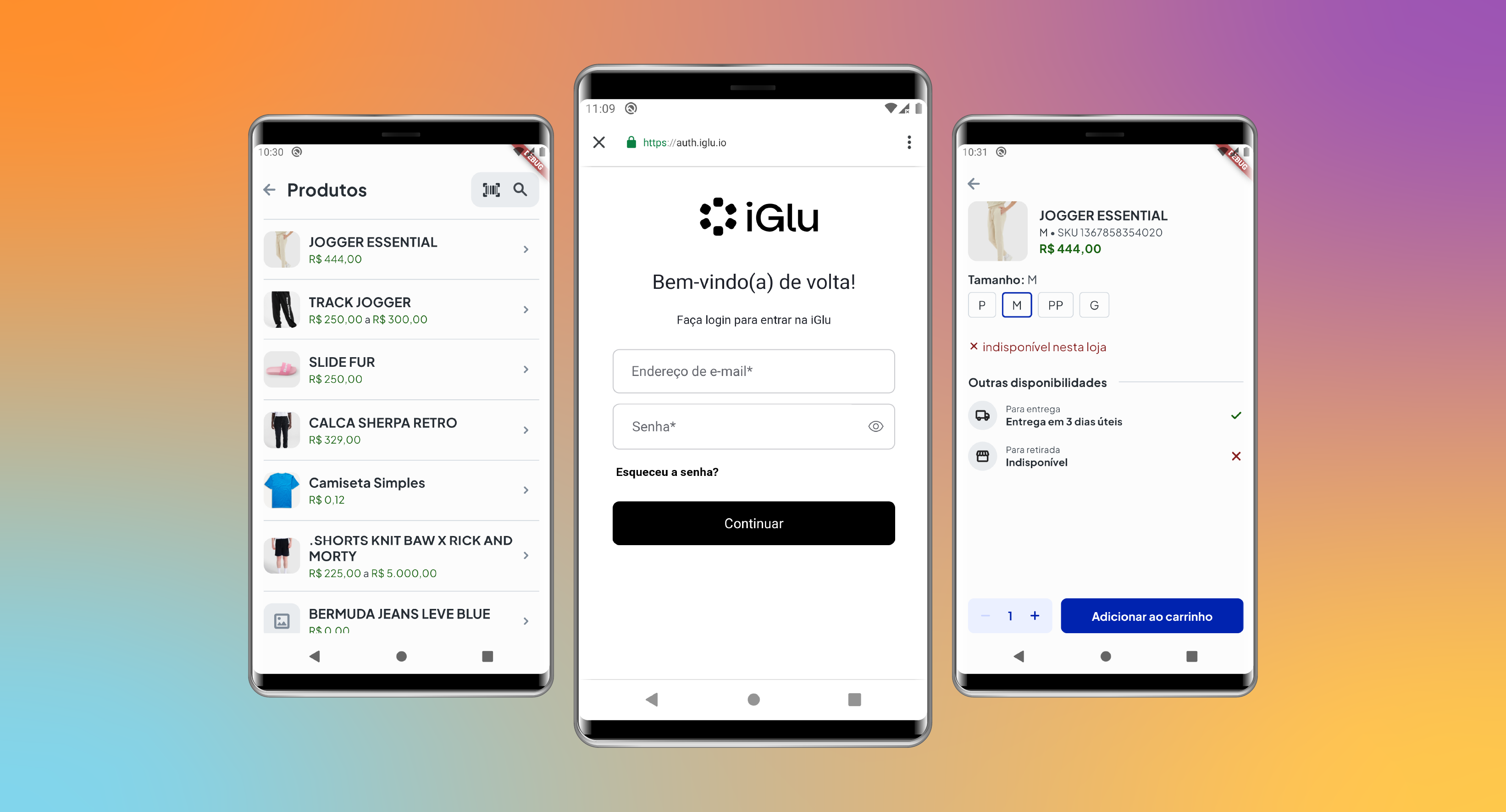 iglu mockups android version