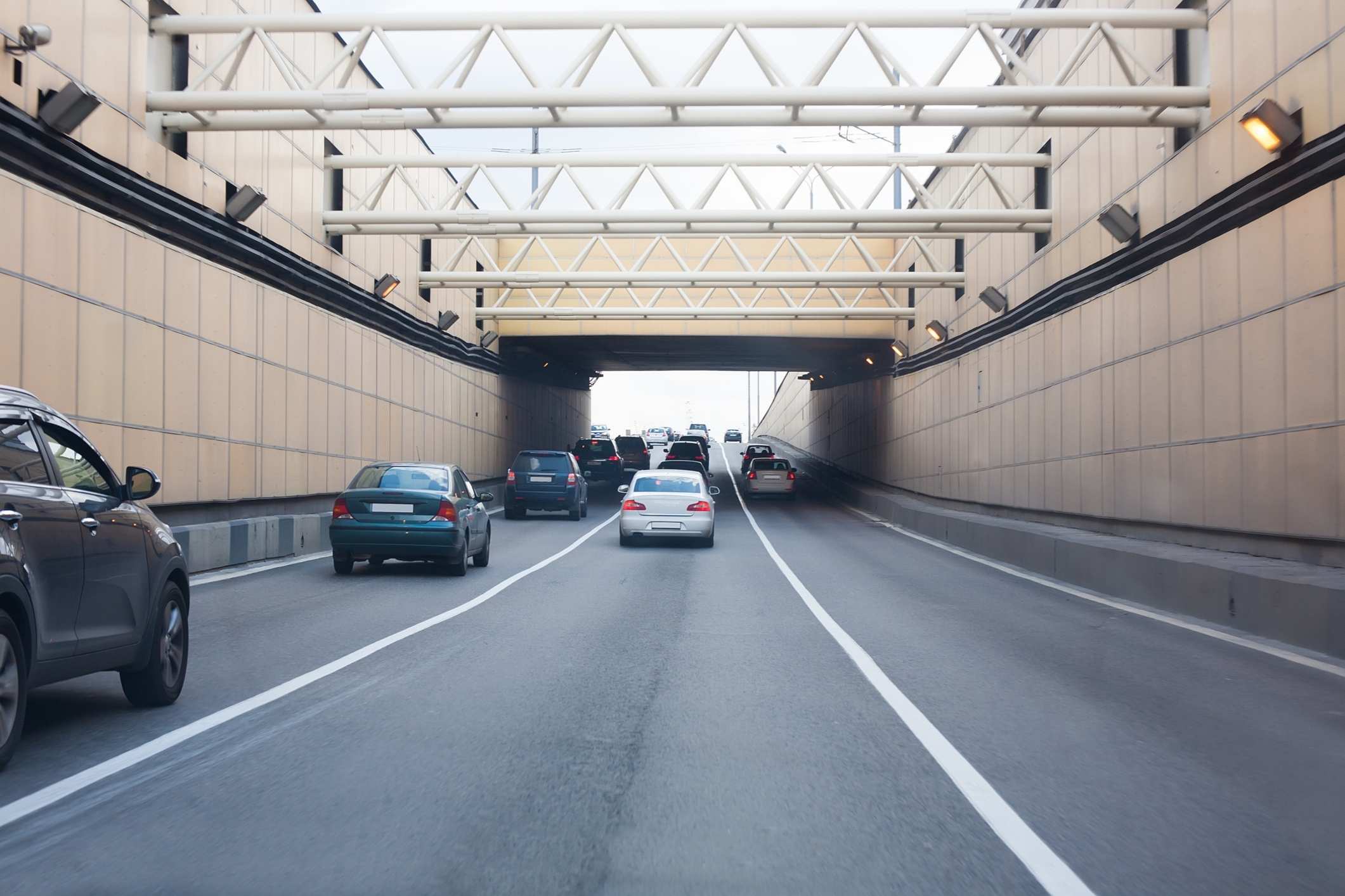 The Hampton Roads Bridge-Tunnel.