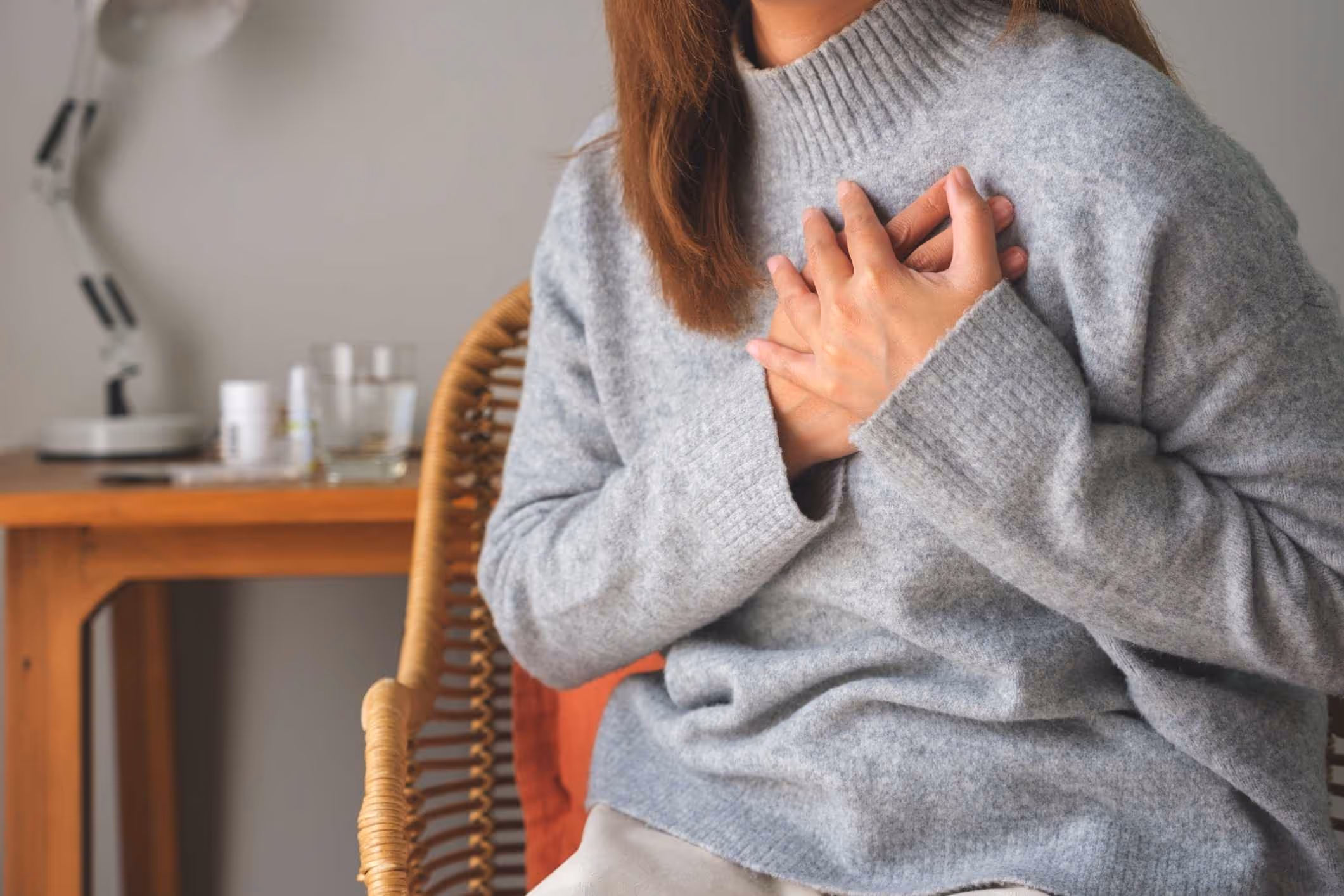 Woman is facing consequences of undiagnosed heart attack.