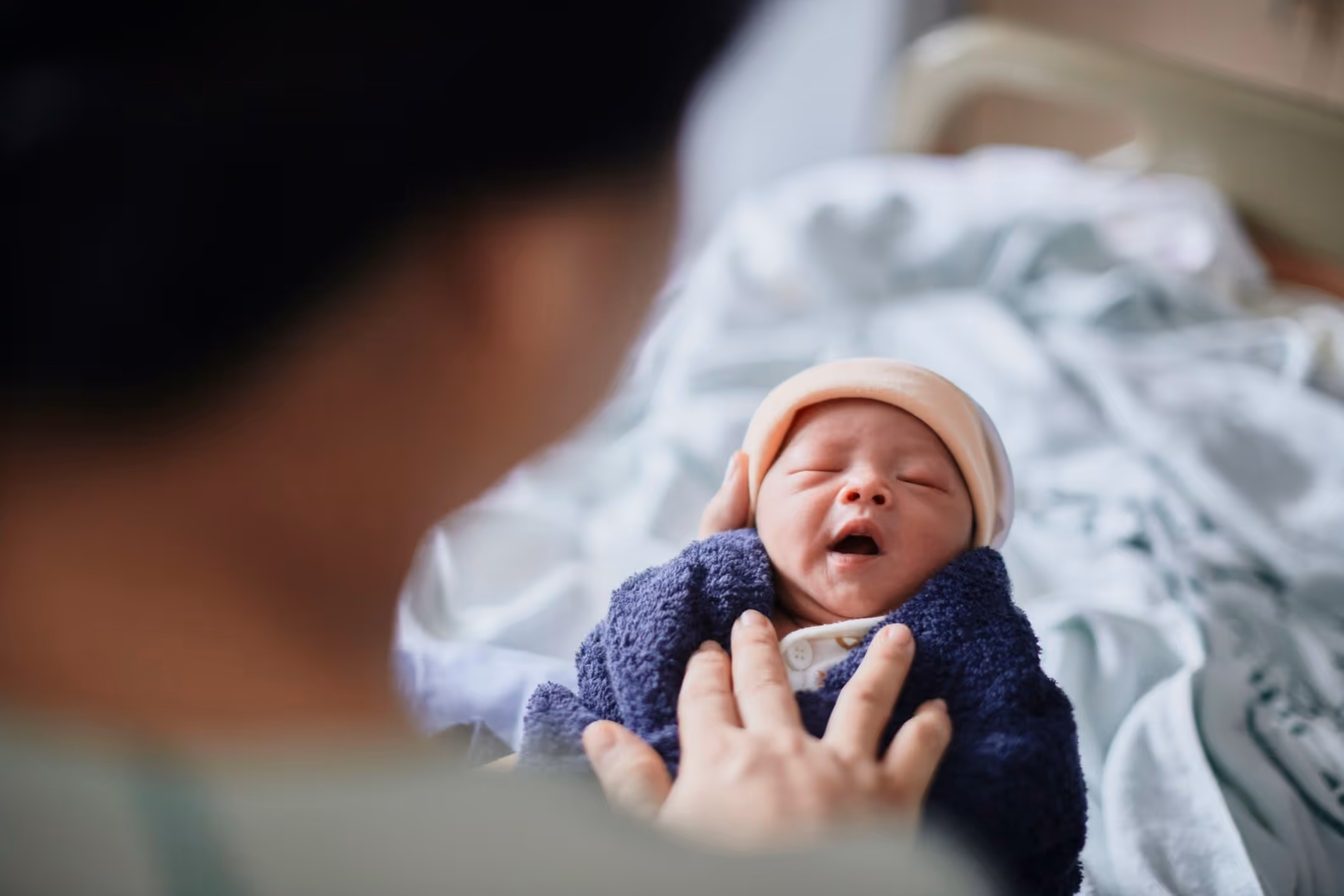 Baby is suffering birth injuries.