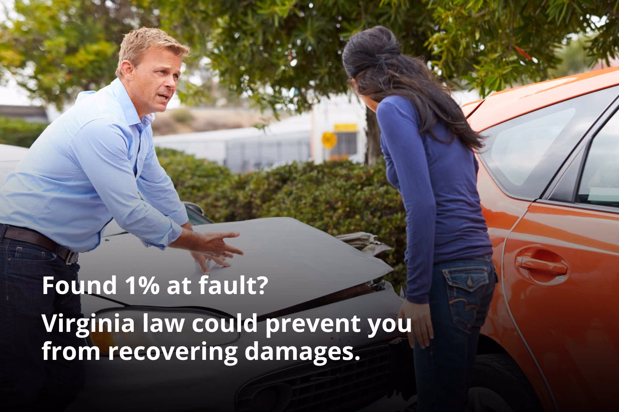 Two drivers argue about contributory negligence in Virginia.