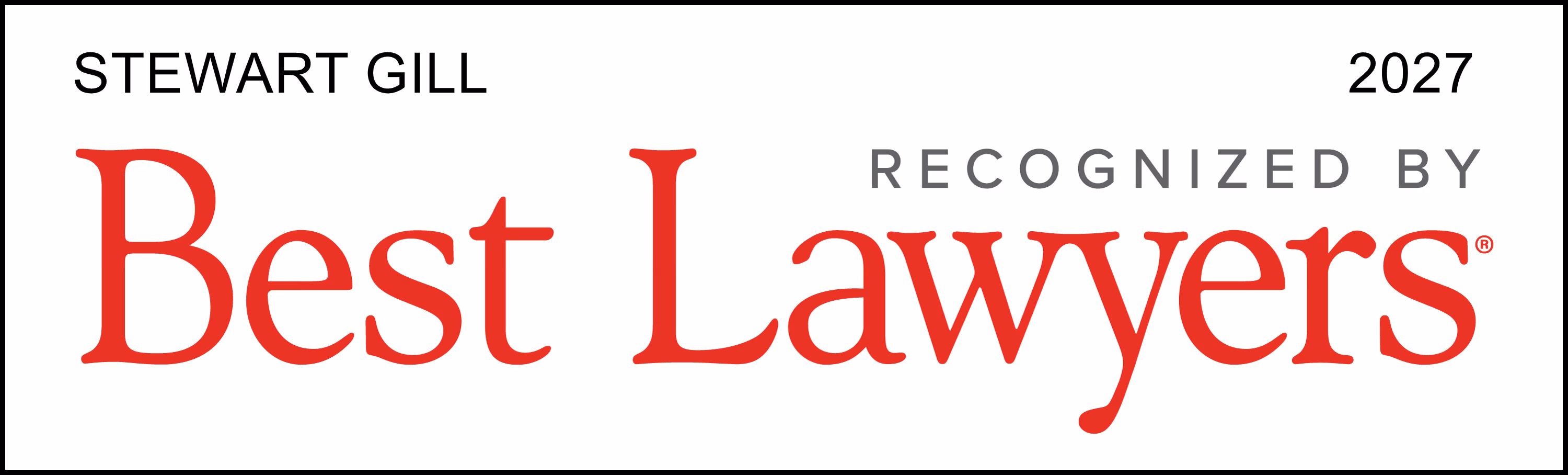 Best Lawyers Stephen M. Smith 2020 Badge