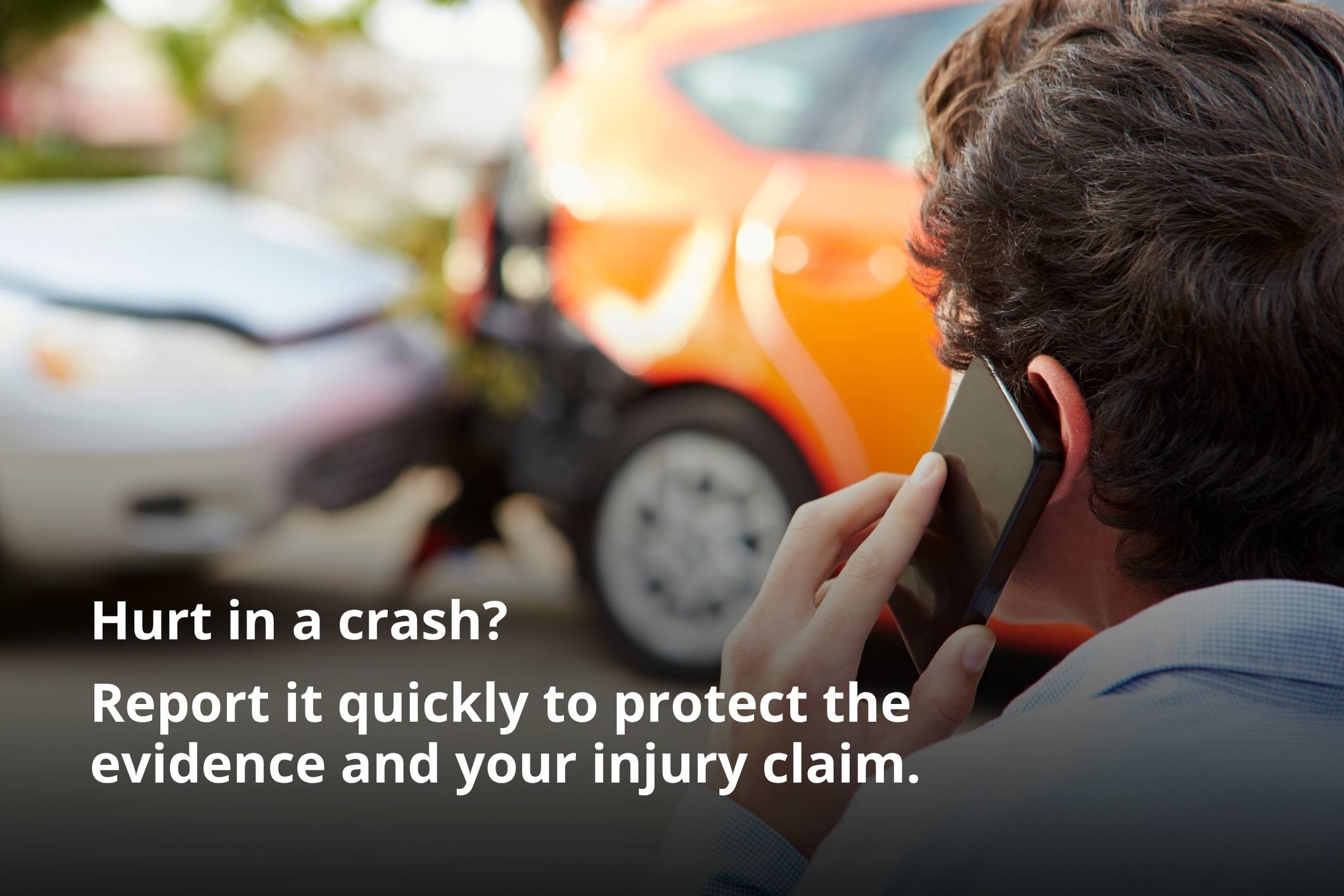 Driver calls after a crash, asking how long do you have to report a car accident in Virginia.