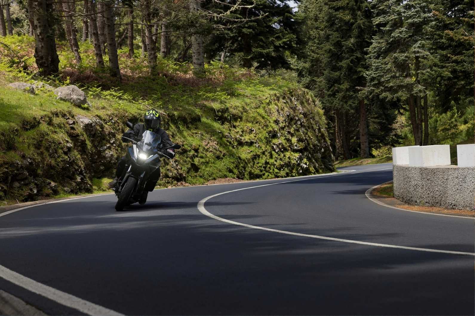 A rider back on the road after working with a Richmond motorcycle accident lawyer.