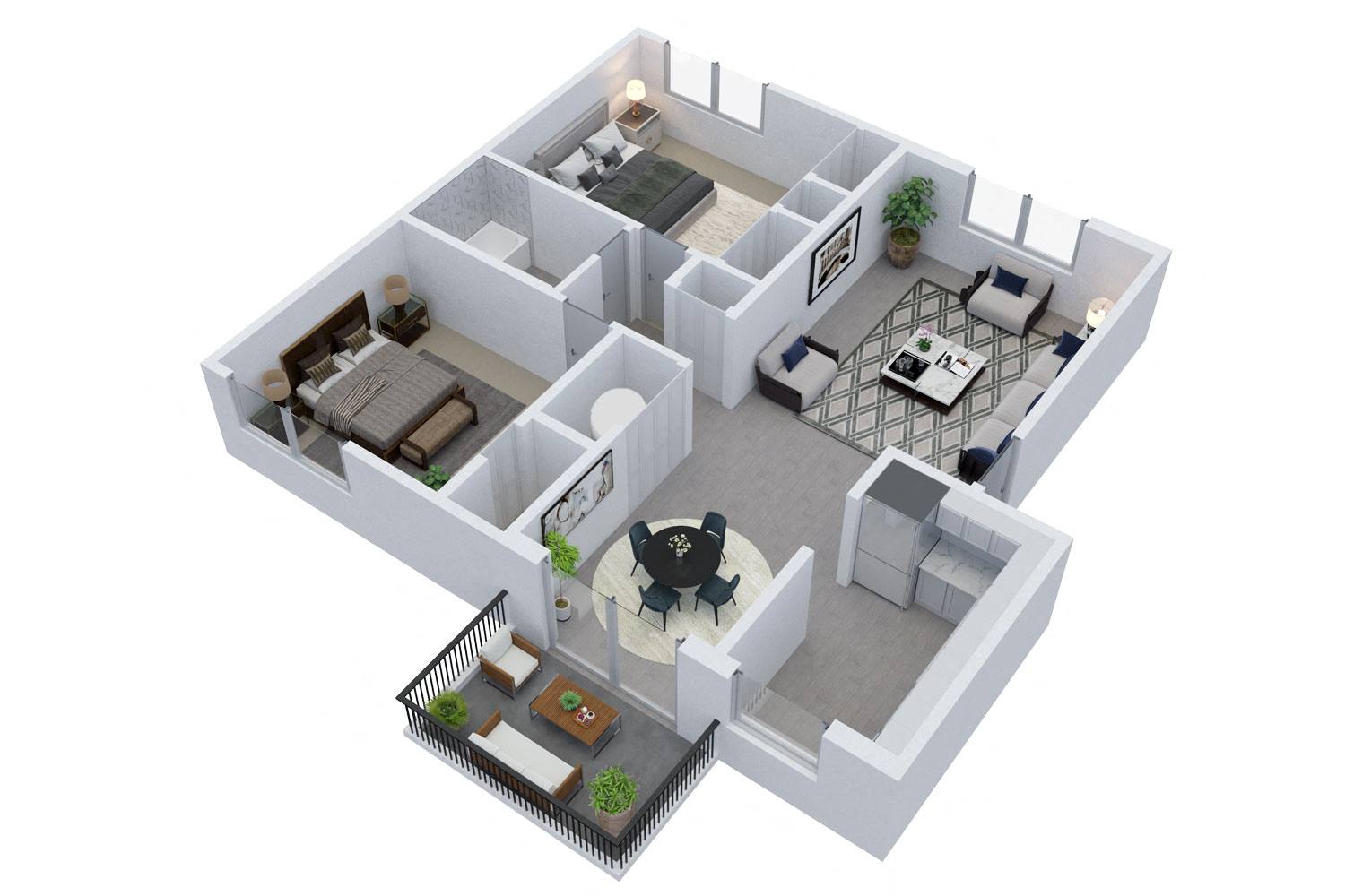 Two Bedroom
