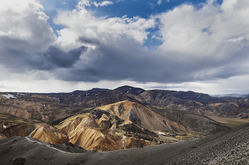 Highlights of the Landmannalaugar Hiking, Haifoss Waterfall & Nature Bath Private Tour