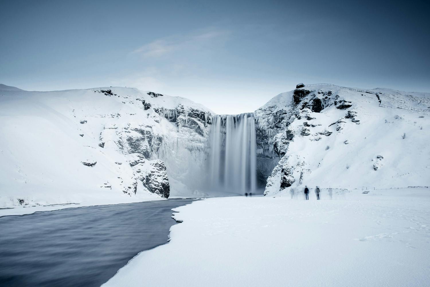 Scenery on the 2-Day South Coast, Ice Cave, Glacier Hike & Northern Lights Tour