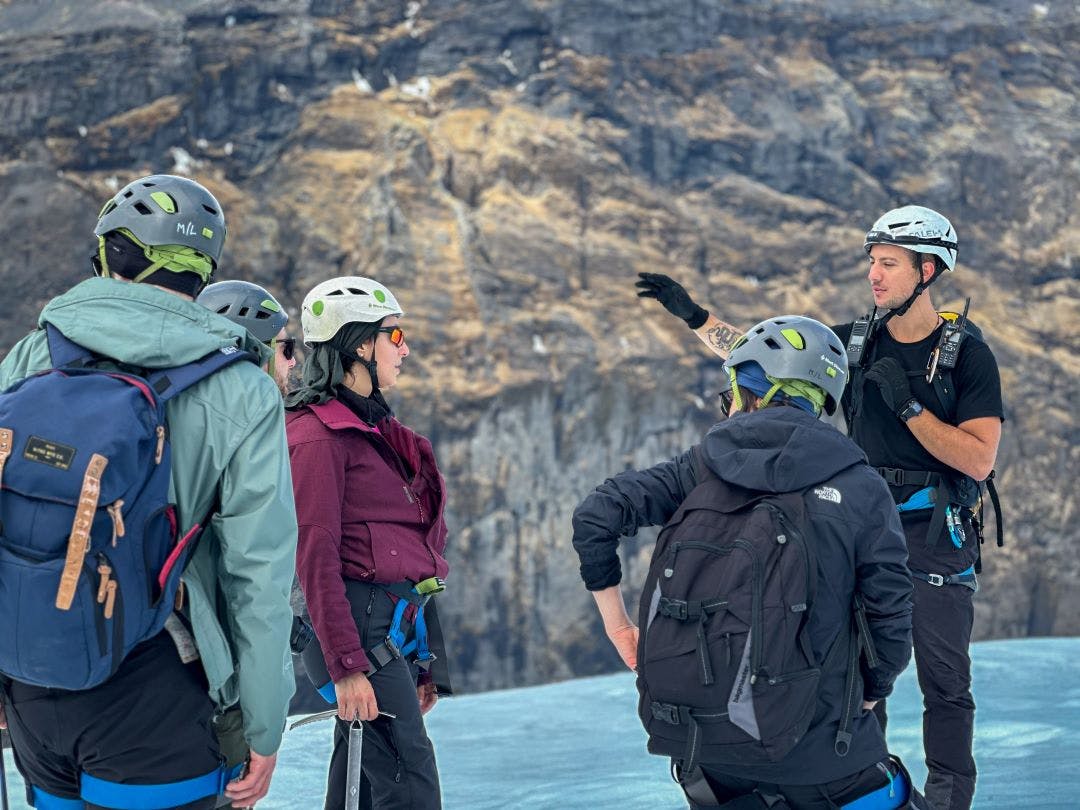 Views on the Skaftafell Ice Climbing & Glacier Hike tour