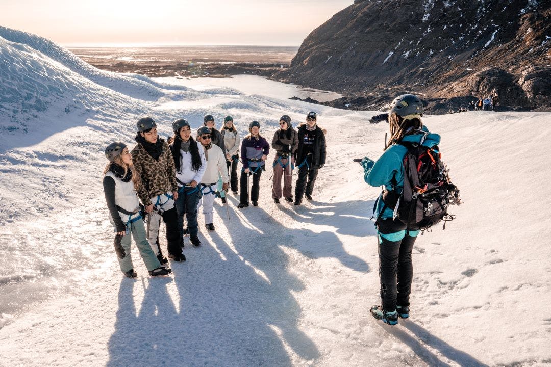 Views on the Skaftafell Blue Ice Cave & Glacier Hike tour