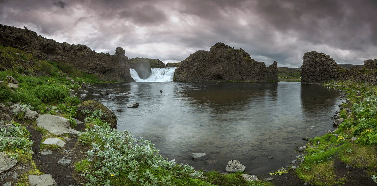 Sights on the Landmannalaugar Hiking, Haifoss Waterfall & Nature Bath tour